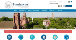 Desktop Screenshot of fairhaven-ma.gov